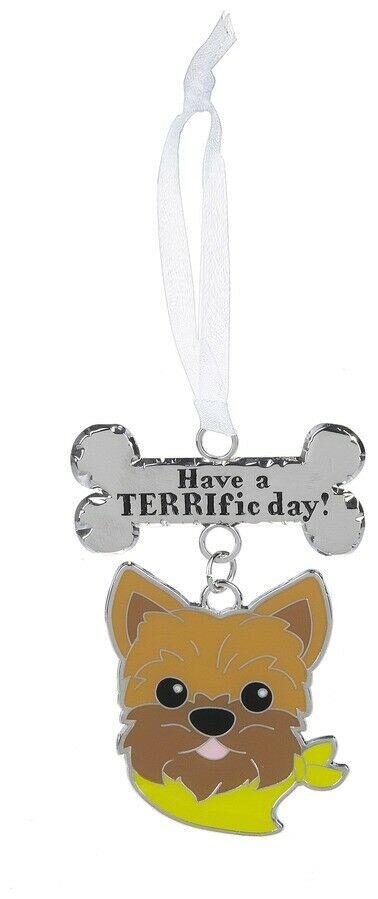 

Ganz E9 Pet Dog Lovers Pawsitively Yours Zinc Ornament 3in ER53044 Choose Design