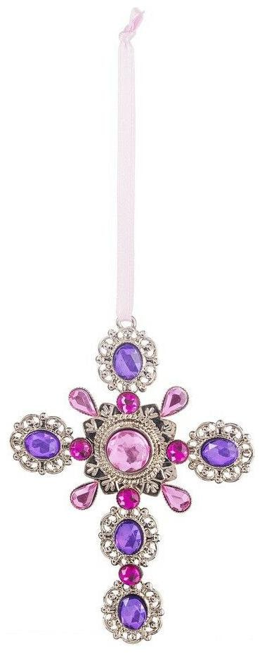 

Ganz E9 Religious Crystal Acrylic 4in Ornament - Cross ACRY-482 Choose