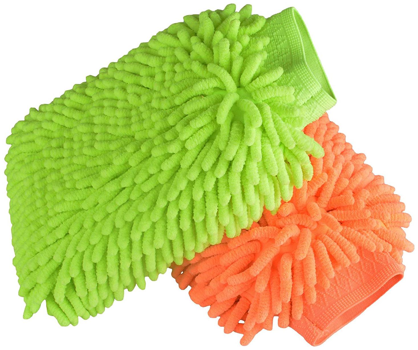 

Gapfill House Cleaning And Car Wash Mitts Home Dusting Microfiber Gloves Washing Clean Polish Faster (Set Of 2)