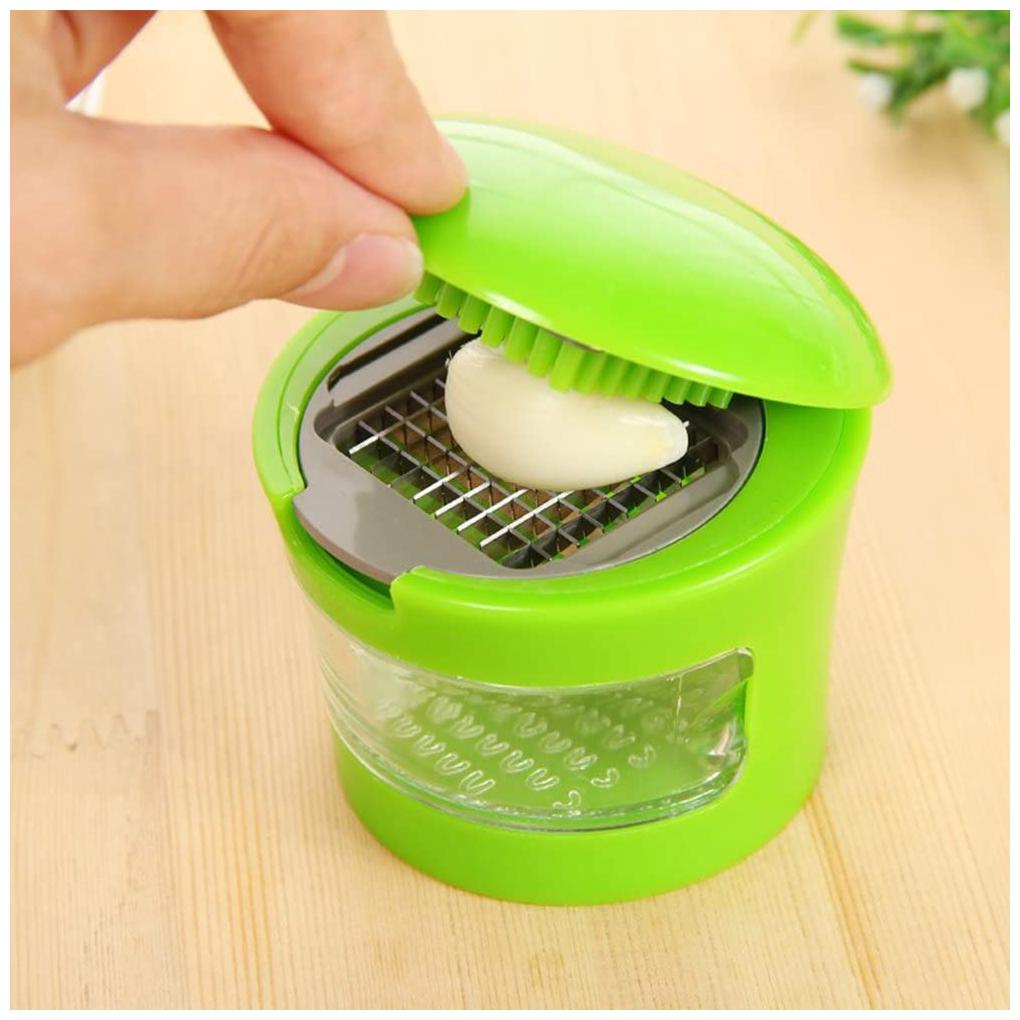 

Shemok Mini Garlic Chopper and Vegetable Chopper (Green)