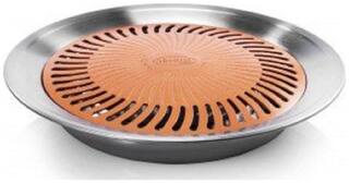 GAS O GRILL, GRILL PAN- STOVE TOP INDOOR/OUTDOOR SMOKELESS BBQ GRILL