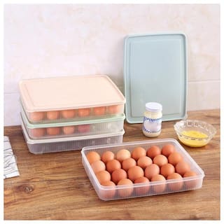 Buy Gayatri 1pc Useful Refrigerator Egg Storage Box 24 Eggs Holder