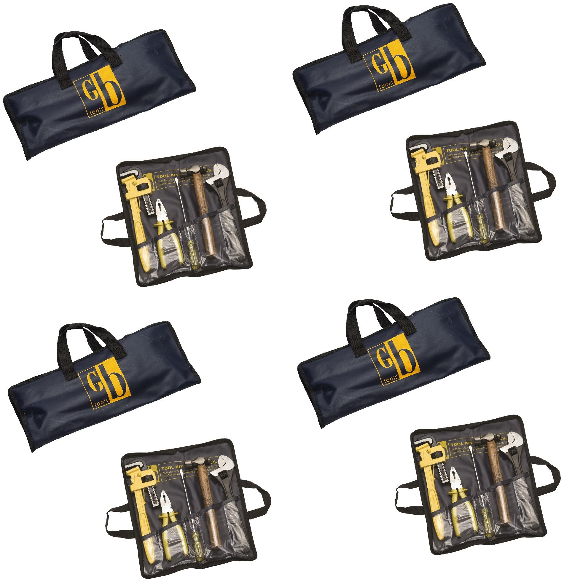 

GB Tools - General Purpose Tool Kit (Set of 4 kits) (Includes 5 pcs inside a cover)