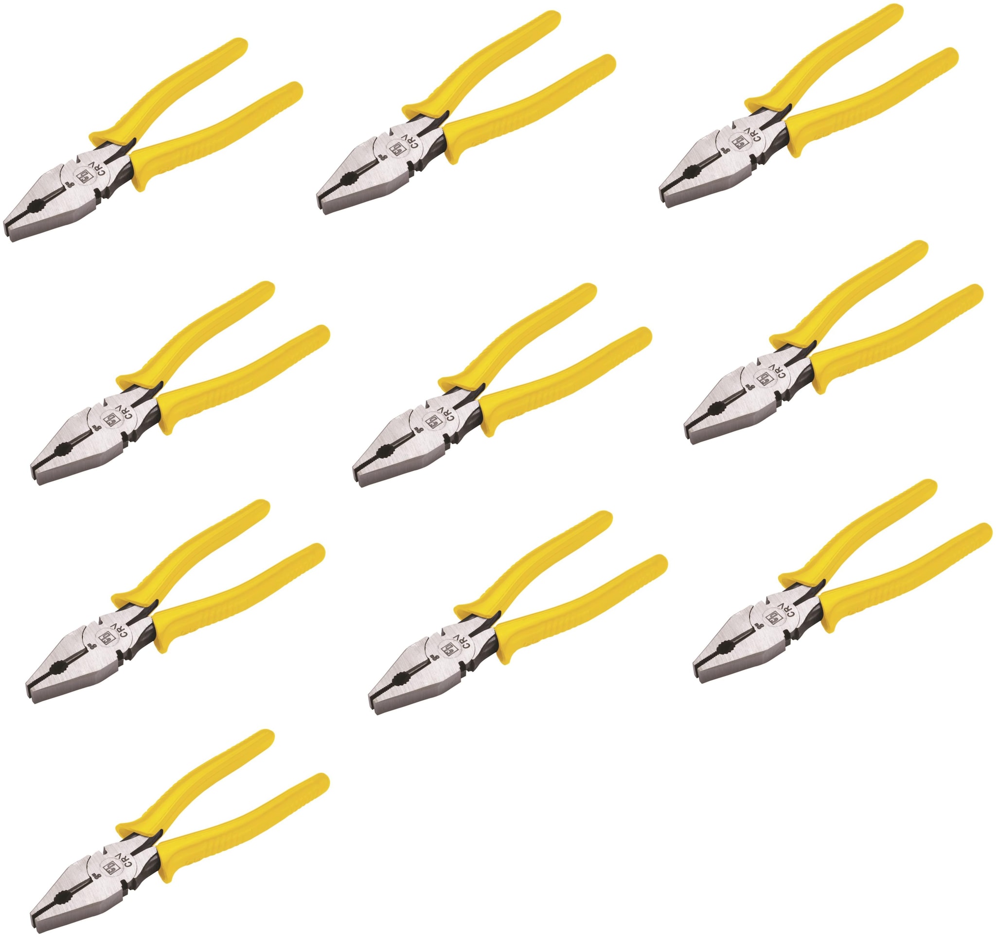 

GB Tools - Lineman s Plier - C V Steel Polished (Pack of 10 pcs) (Size - 8 inch)