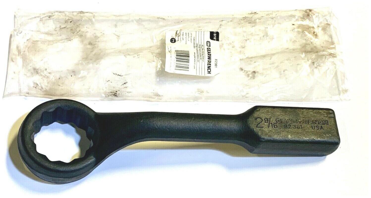 

GearWrench 2-9 16 Striking Wrench 45 Deg Offset 6 Point USA Made 82361