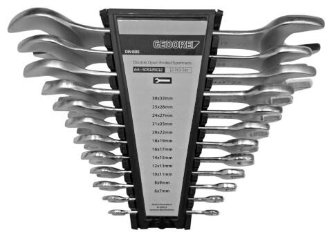 

Gedore S05125012 Double Open Ended Spanners ( 12 piece )