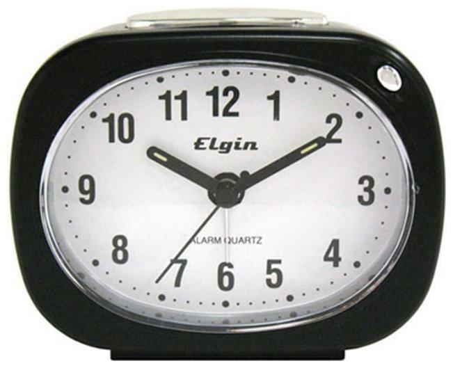 

Geneva 3647E Quartz Alarm Clock - Black