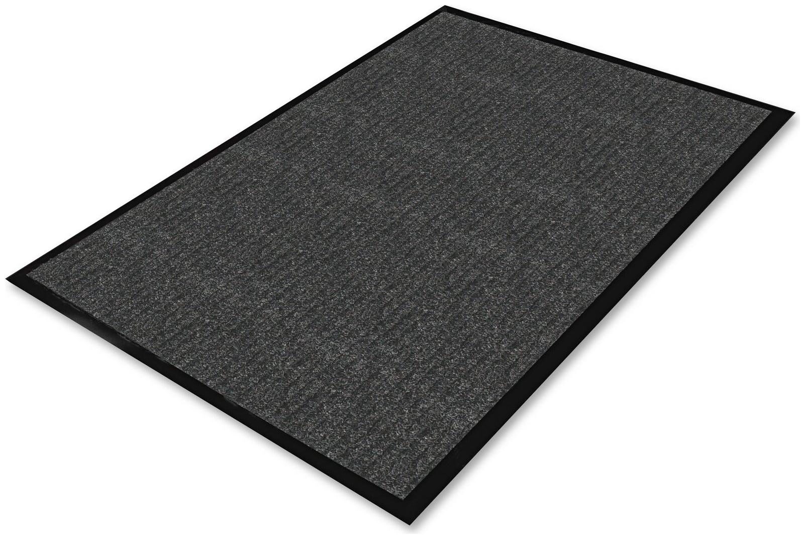 

Genuine Joe Indoor Mat Vinyl Backing 3 x5 Charcoal 55351