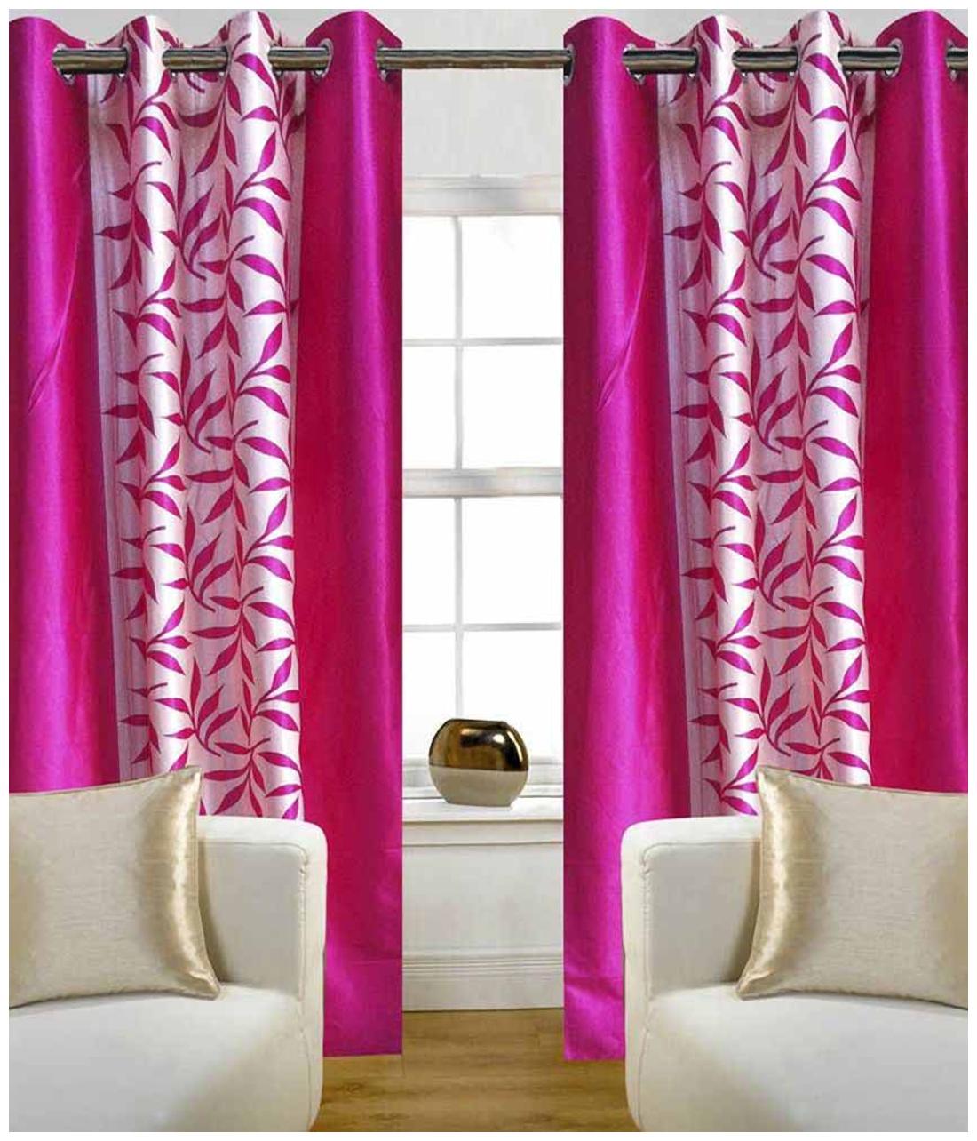 

Geonature Eyelet Window Curtains Set of 2 (4X5 ft)