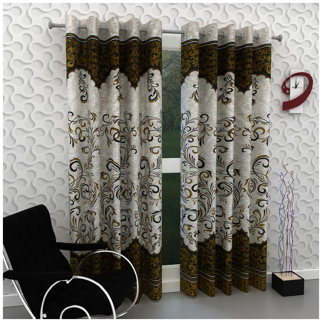 

Geonature Eyelet Long Door Curtains Set of 2