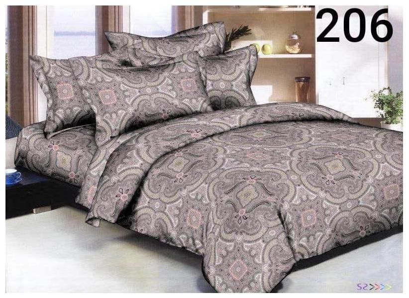 

GETITBAE Cotton Floral Double Size Bedsheet 130 TC ( 1 Bedsheet With 2 Pillow Covers Grey )