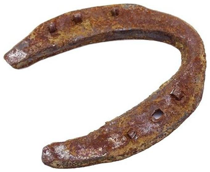 

Ghode Ki Naal Kale Ghode Ki Naal Black Horse Shoe (1pc )