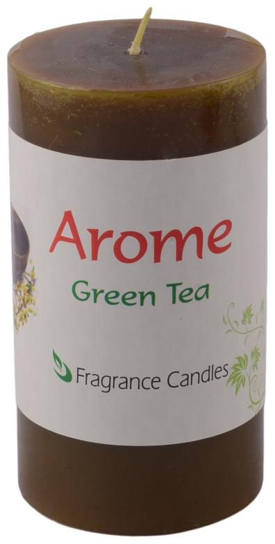 

Giftadia Paraffin wax Green Candle