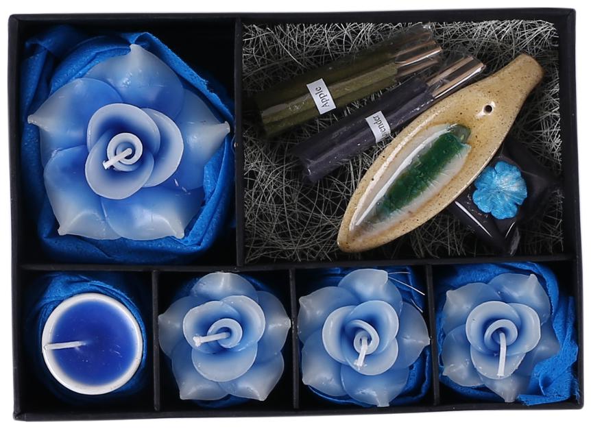 

Giftadia Fancy Premium Tealights Candle Incense Stick Cones With Holder Set (TC-03 A)