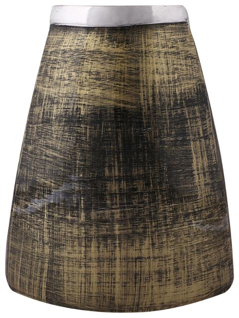 

Giftadia Golden Antique Aluminium Metal Flower Vase - 1443 (24 13 cm (9 5 inch))