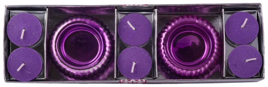 

Giftadia Paraffin wax Purple Candle