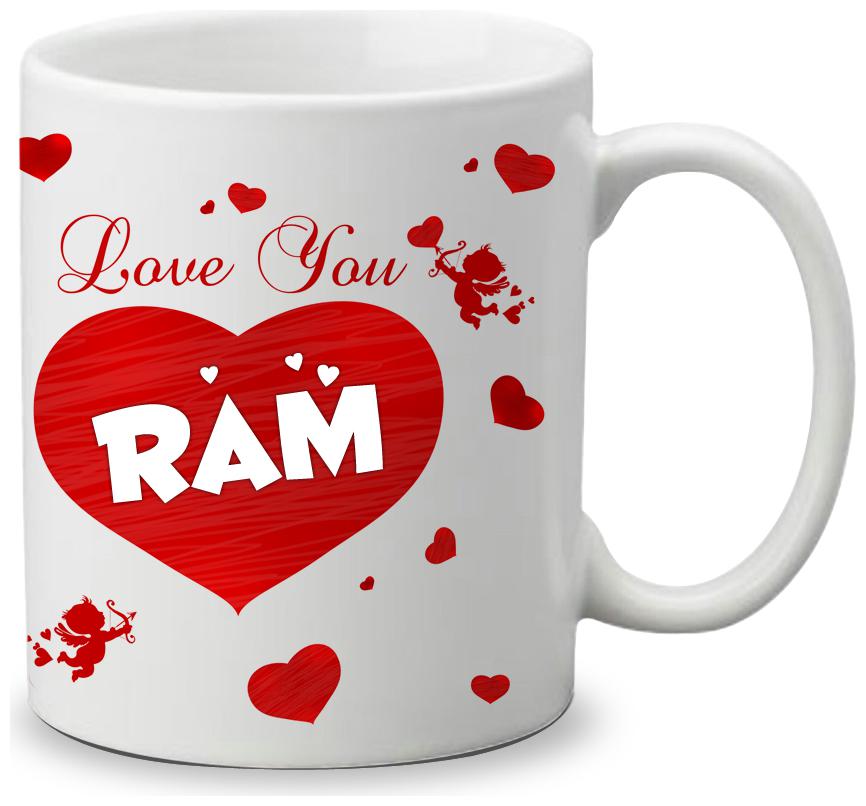 

Giftszone Love u Ram Name White Mug Best Gifts for Valentine s Day Anniversary