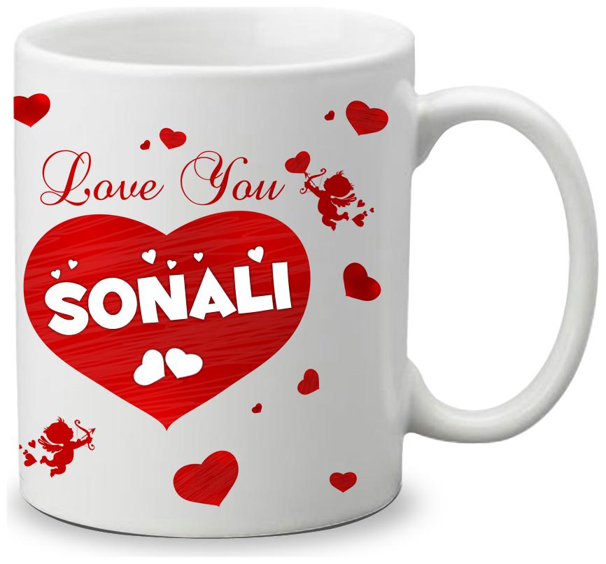 

Giftszone Love u Sonali Name White Mug Best Gifts for Valentine s Day Anniversary