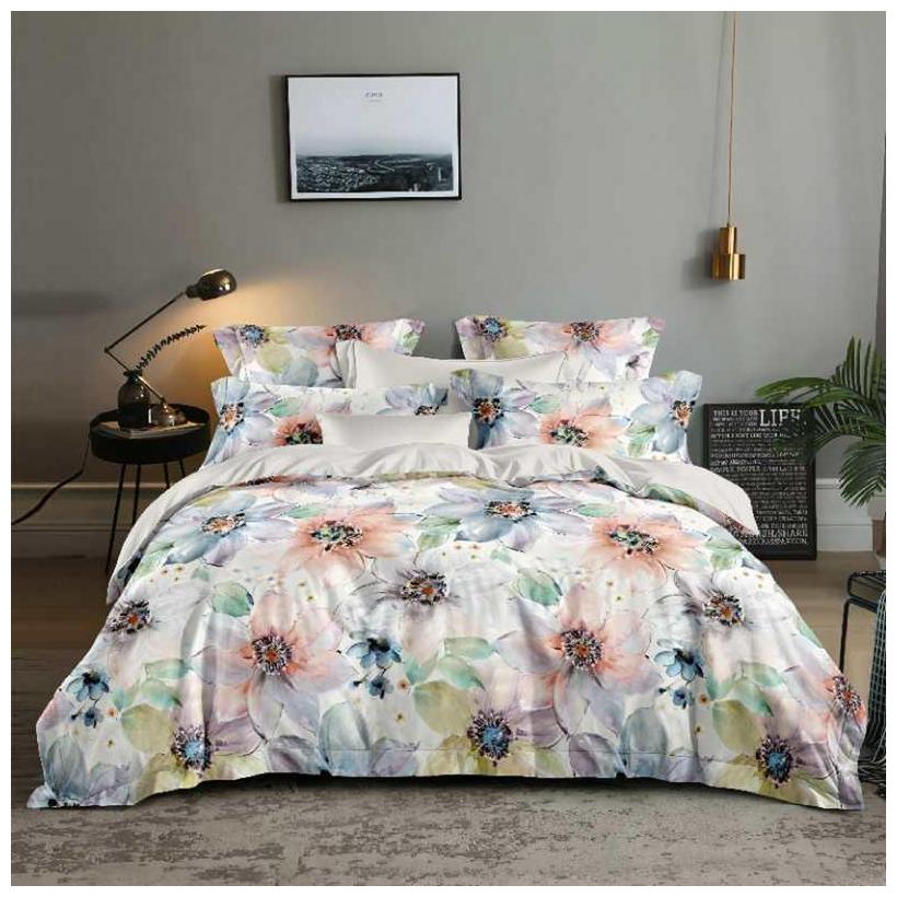 

Gifty Microfiber Floral Queen Size Bedsheet 104 TC ( 1 Bedsheet With 2 Pillow Covers Multi )