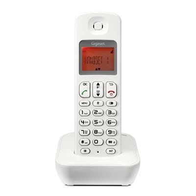 

Gigaset A100 white cordless landline phone