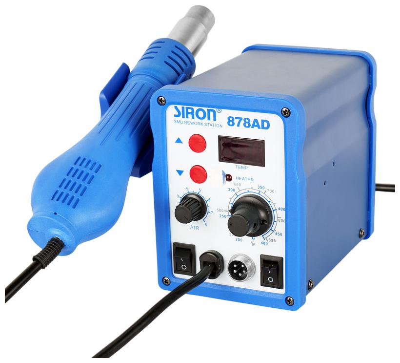 

Gilhot Siron Esd Safe 878Ad 2 In 1 Digital Soldering Station Smd Rework Station Product of India 100 Genuine