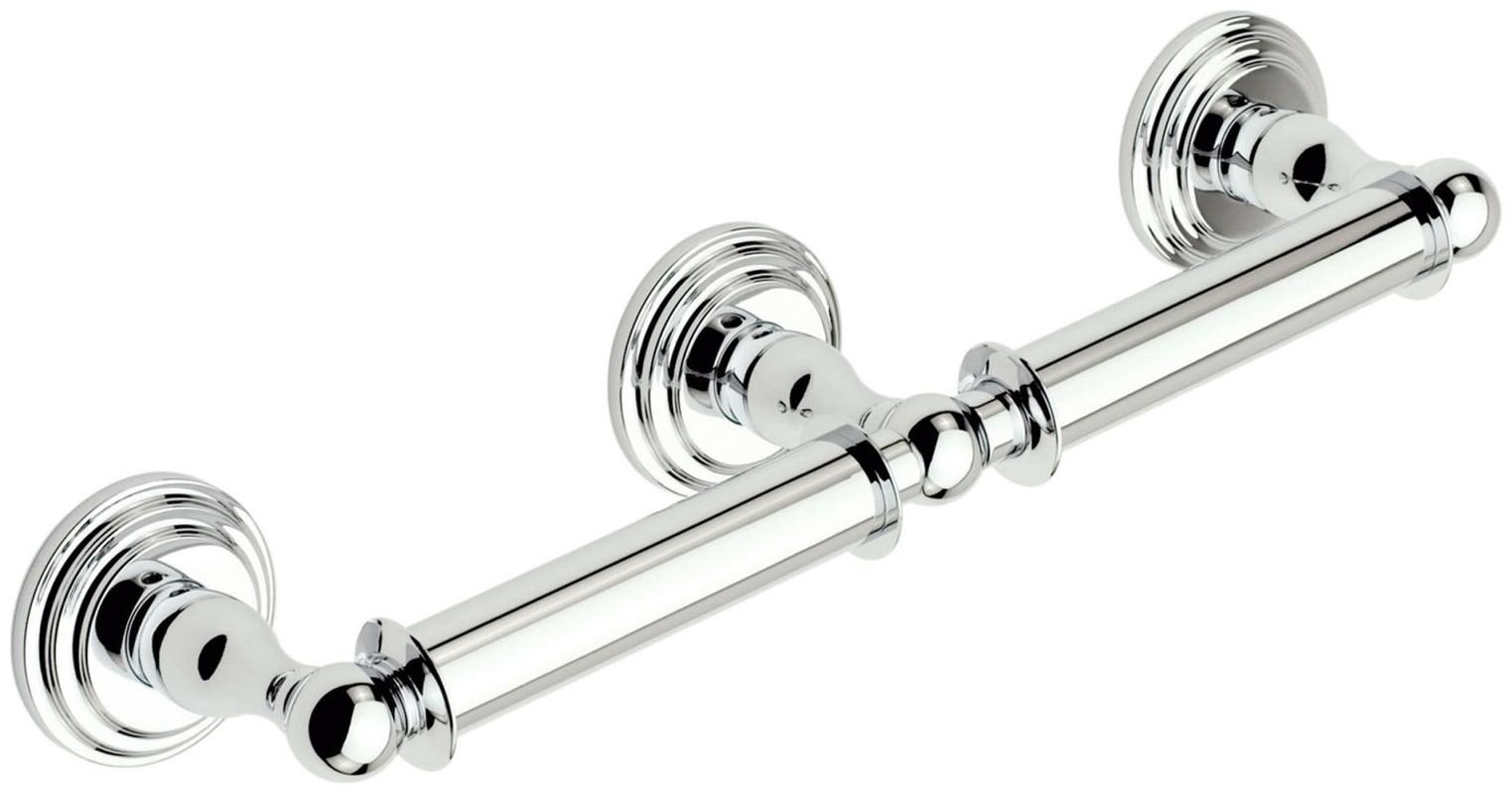 

Ginger 1108D Chelsea Double Post Double Toilet Paper Holder - Chrome