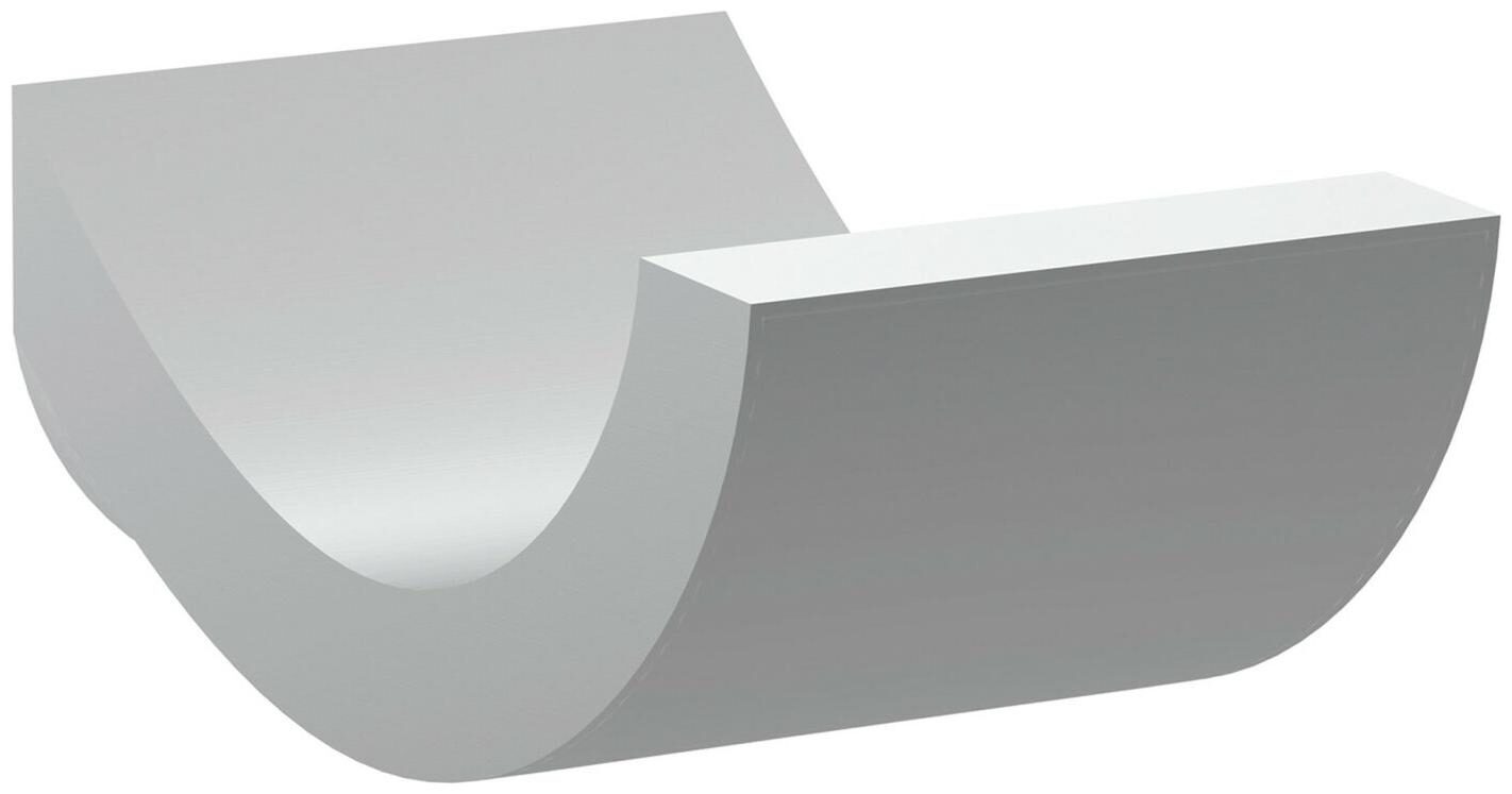 

Ginger 4710 Nickel Cinu Solid Brass Single Robe Hook