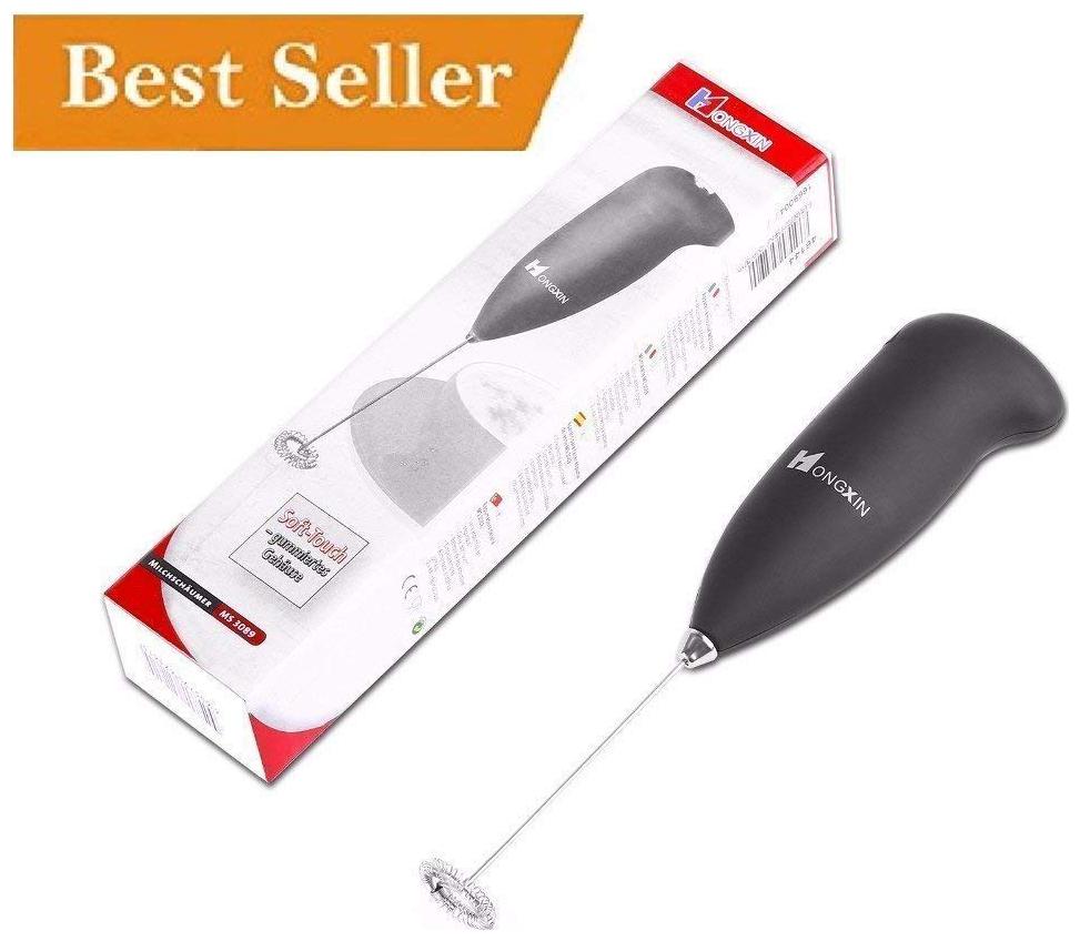 

Gjshop Electric Milk Frother Foaming Blender Maker For Cappuccino Coffee Maker Electric Whisk (Colour May Vary)