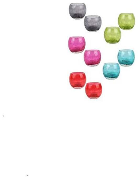 

E-World Plaza Glass Assorted Candle