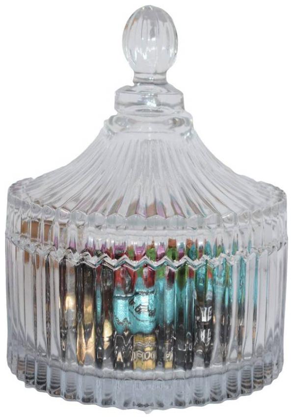 

Glass Jar Toffee Container Table Container