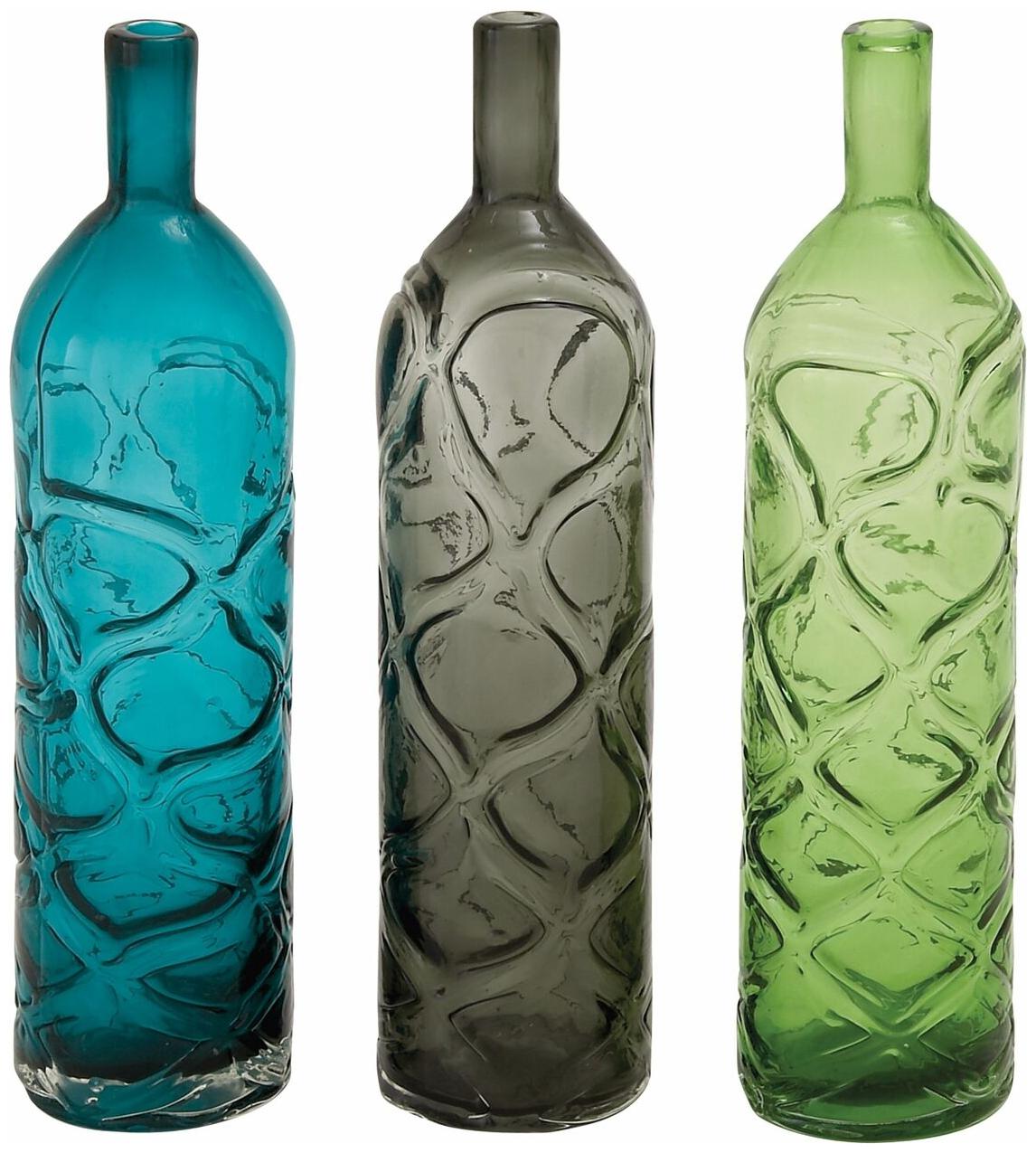 

Glass Vase (Pack of 3) Multi