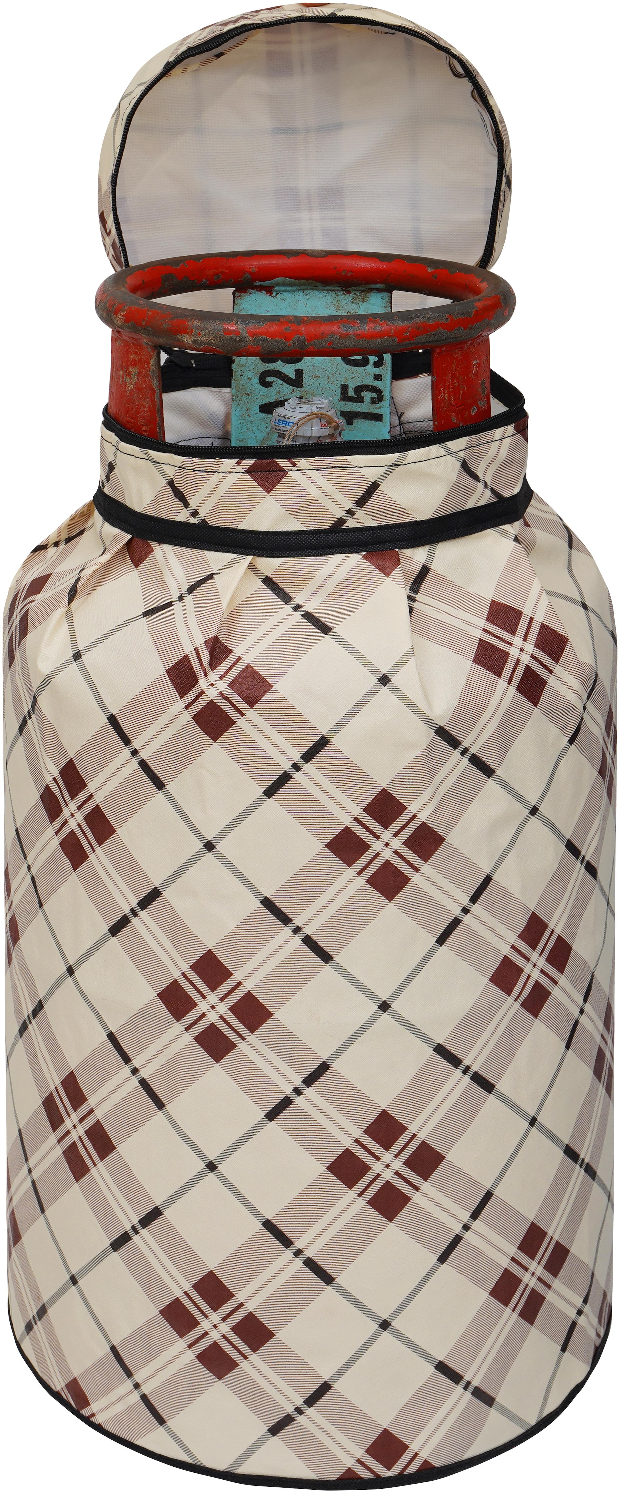 

Glassiano Dustproof LPG PVC Gas Cylinder Cover CA01