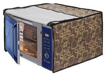 

Glassiano Geometric Gold Printed Microwave Oven Cover for IFB 30 Litre Convection Microwave Oven 30SC4 Metallic Silver