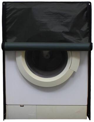 Glassiano Green Waterproof & Dustproof Washing Machine Cover For Front Load LG FH4U1JBSK4 10.5 kg Washing Machine