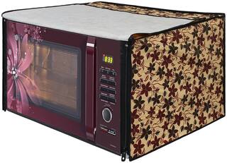 Glassiano Microwave Oven Cover for Godrej 23 Litre Convection Microwave Oven GMX 23CA1 MKMSliver