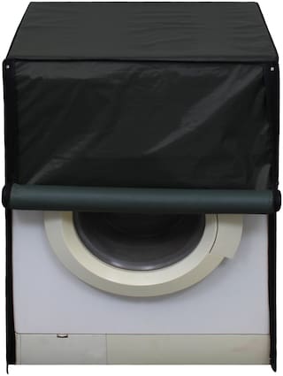 Glassiano military colored Waterproof & Dustproof washing machine cover for all fully automatic front load 5Kg-5.5kg washing machine