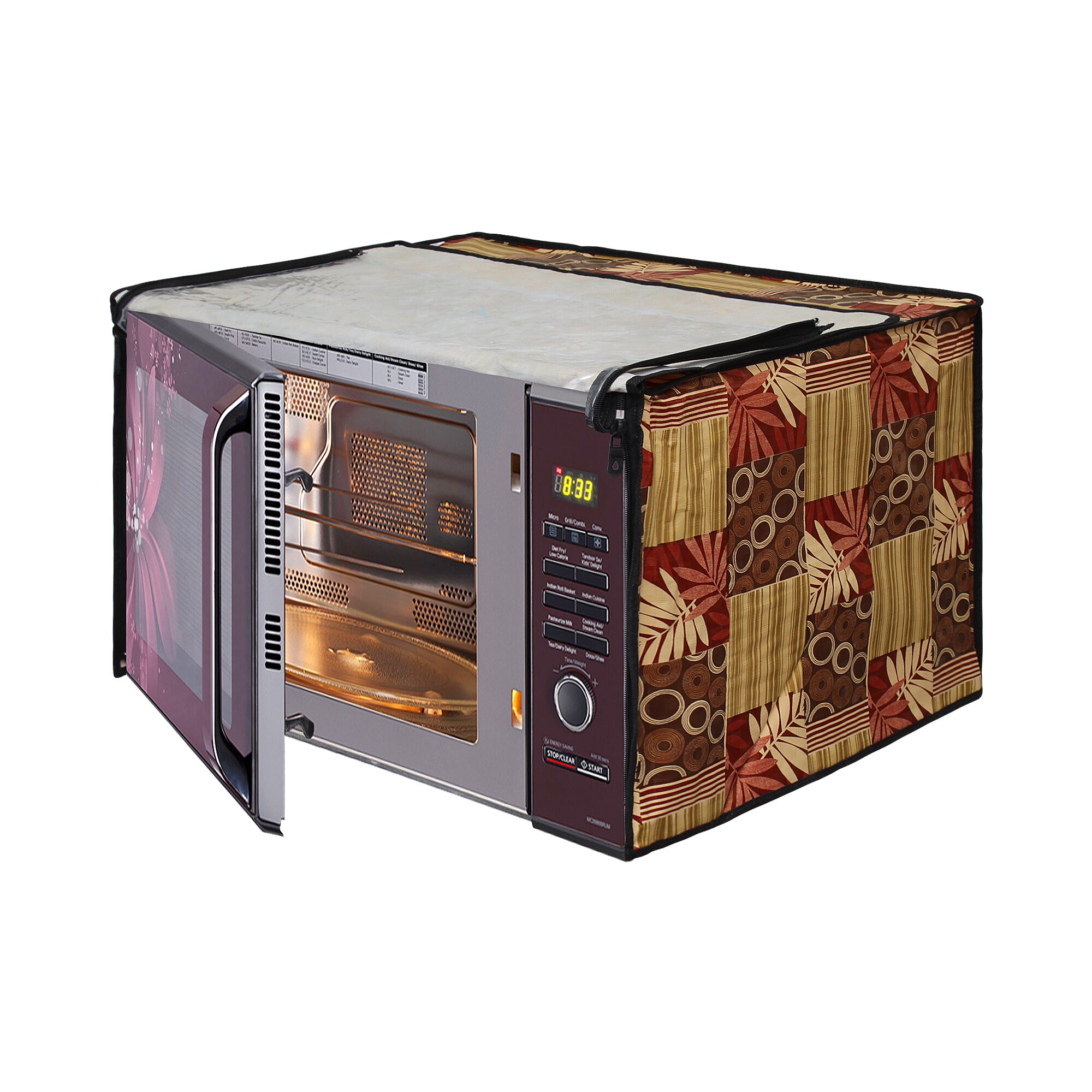 

Glassiano Microwave Oven Cover for IFB Solo 20PM2S 20 L 800 W Microwave Oven