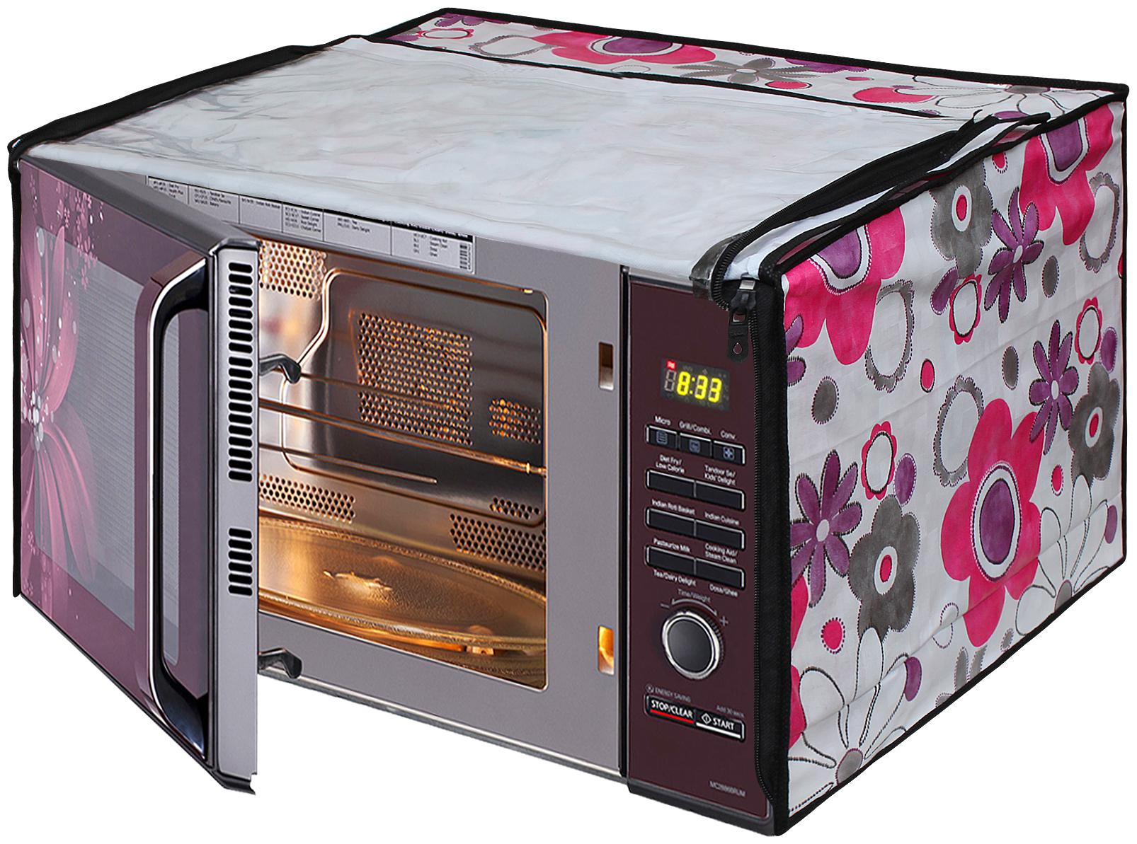 

Glassiano Microwave Oven Cover for IFB 17 Litre Grill Microwave Oven 17PG3S Metallic SA67