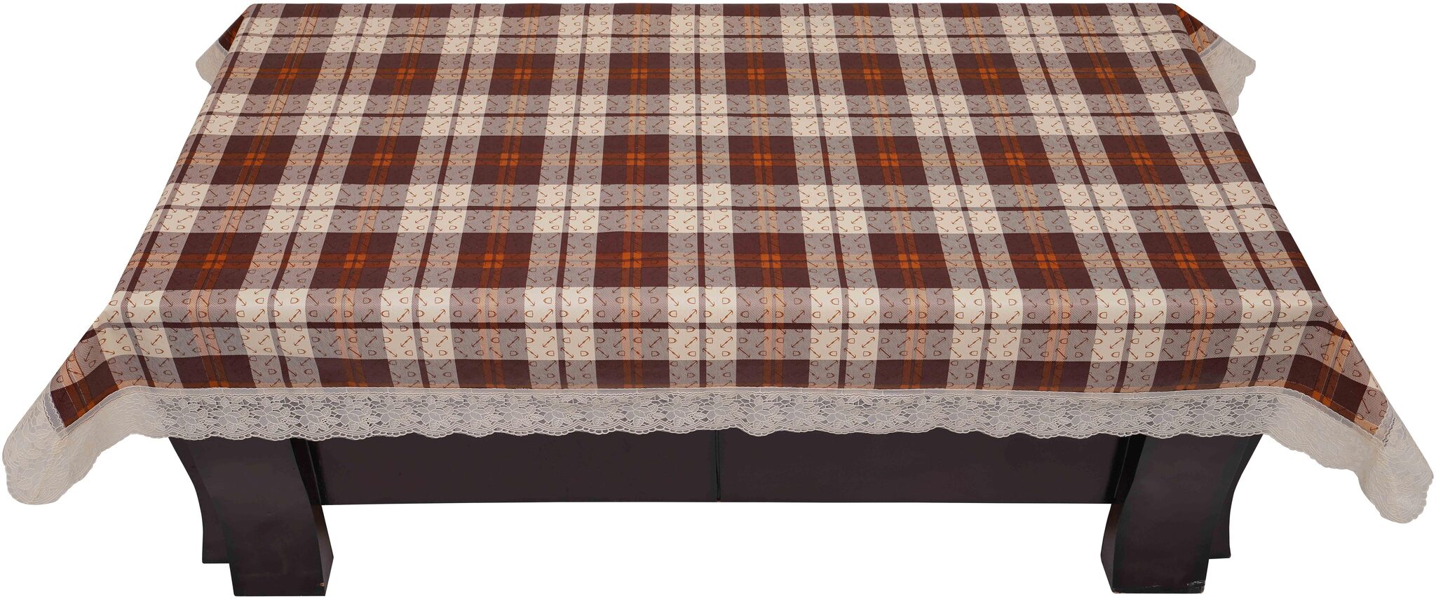 

Glassiano Multicolor Waterproof Center 4 Seater Table Cover-Pack of 1