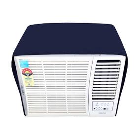 Glassiano NavyBlue Colored waterproof and dustproof window ac cover for Carrier Estrella CACW12ES3S2 1 Ton 3 star AC