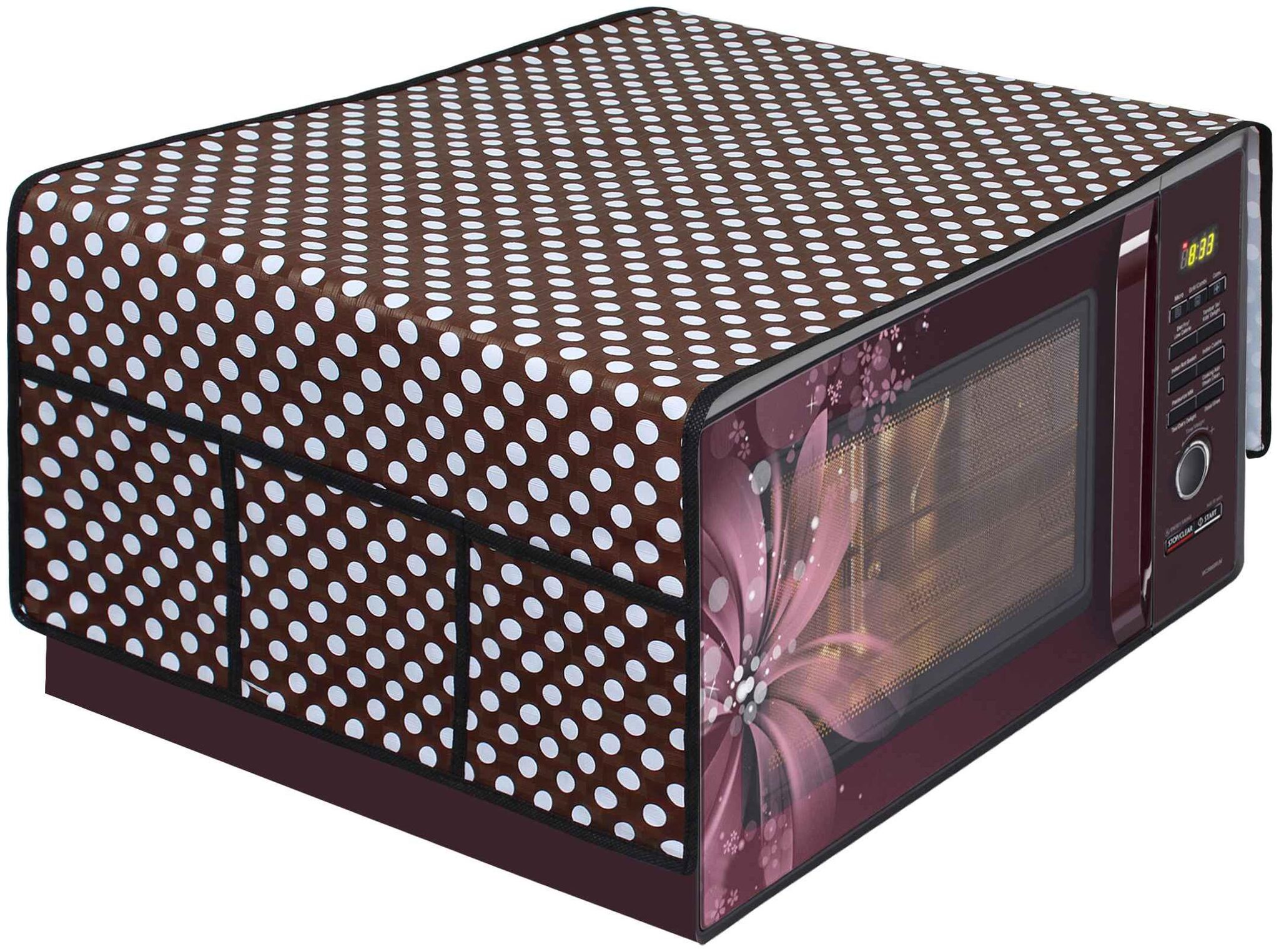 

Glassiano Oven Top Cover For 32 L With 6 Pockets Utility Size 76 2 x 48 26 cm (30x19 inch)