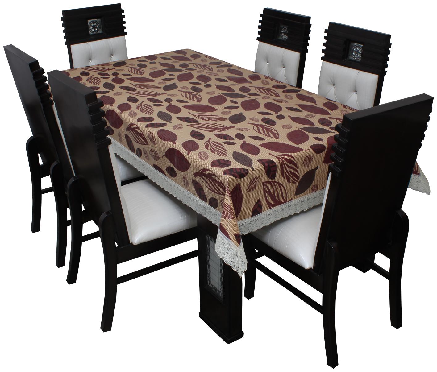 

Glassiano Printed Waterproof Dinning Table Cover 6 Seater Size 152 4x228 6 cm (60x90 inch)