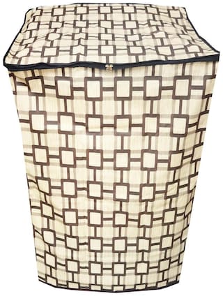 Glassiano Printed Waterproof & Dustproof Washing Machine Cover For PANASONIC NA-F70B5 fully automatic 7 kg washing machine