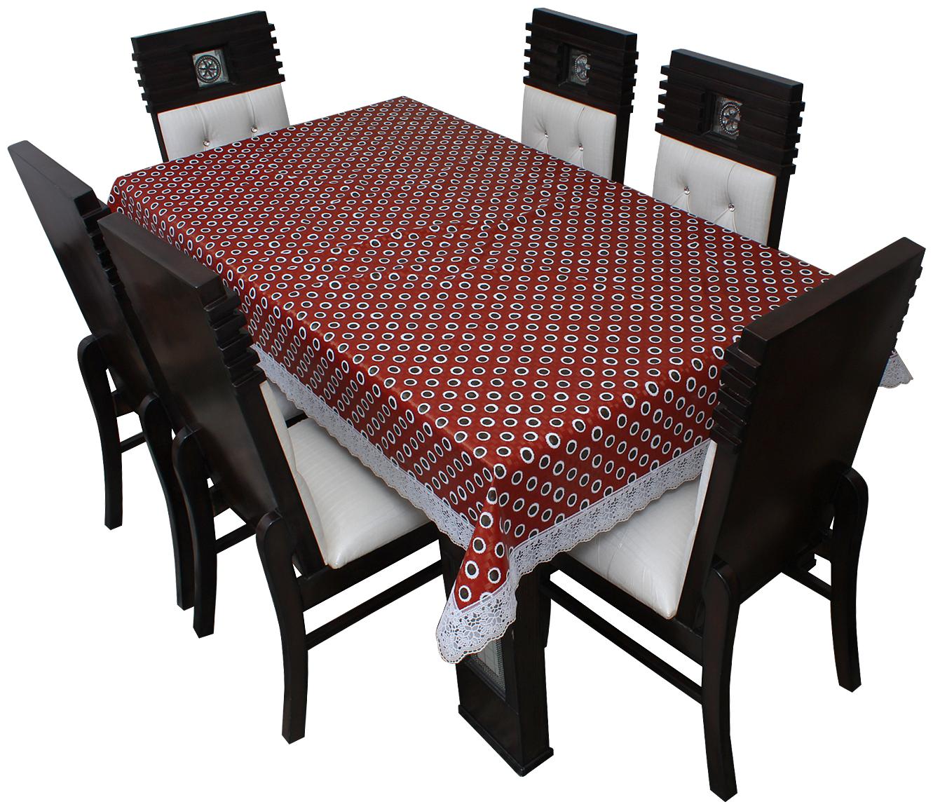 

Glassiano Printed Waterproof Dinning Table Cover 6 Seater Size 152 4x228 6 cm (60x90 inch)