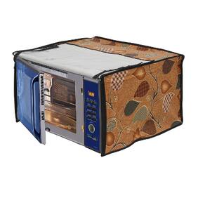 Glassiano Printed Microwave Oven Cover for LG 28 Litre Convection Microwave Oven MC2886SFU Silver