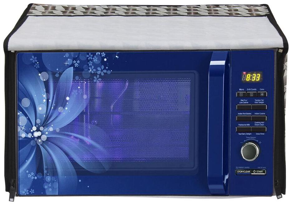 

Glassiano Printed Microwave Oven Cover for Samsung 20 Litre Solo MW73AD-B XTL