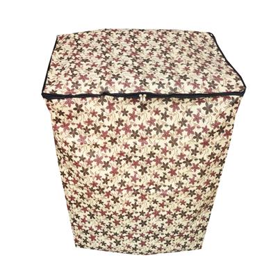 

Glassiano Printed Waterproof Dustproof Washing Machine Cover For Whirlpool WHITEMAGIC ROYALE fully automatic 6 2 kg washing machine