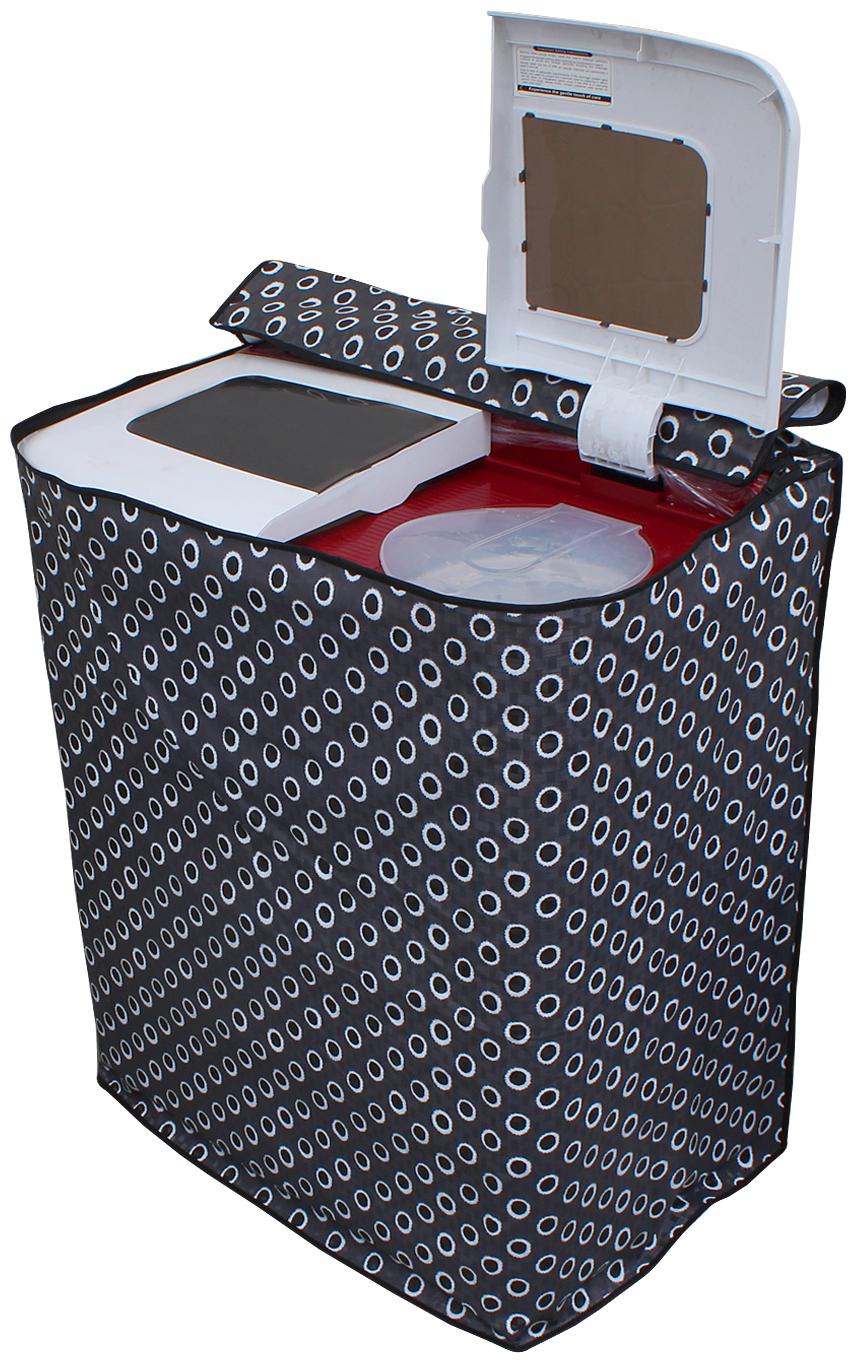 

Glassiano Printed Waterproof Dustproof Washing Machine Cover For semi automatic ELECTROLUX ES60GLMR 6 kg Washing Machine