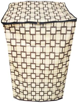 Glassiano Printed Waterproof & Dustproof Washing Machine Cover For ONIDA Splendor Ultra 65 fully automatic 6.5 kg washing machine