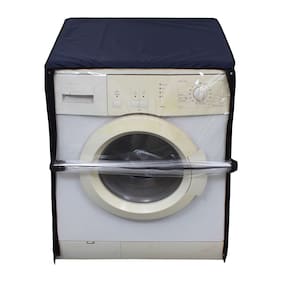 Glassiano Transparent Washing Machine Cover For LG FH0G7NDNL02 6 kg Fully Automatic Front Loading Washing Machine